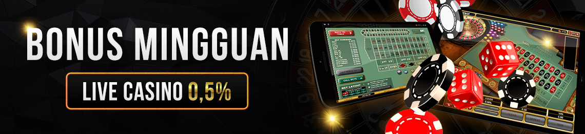 Live Casino - Bonus Mingguan