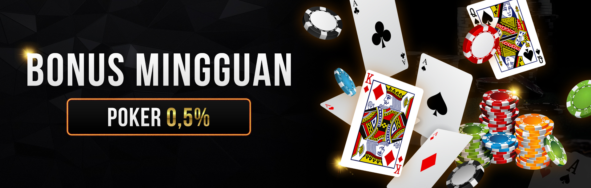 Bonus Mingguan Poker