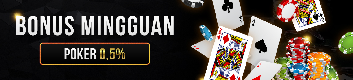 Poker - Bonus Rollingan Mingguan