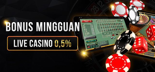 Live Casino - Bonus Mingguan